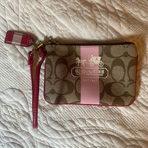 Gently used Coach wristlet